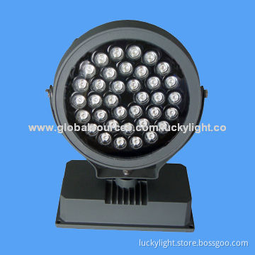 36W LED High-power LED Floodlight with Aluminum Alloy Body and PMMA/Glass Diffuser